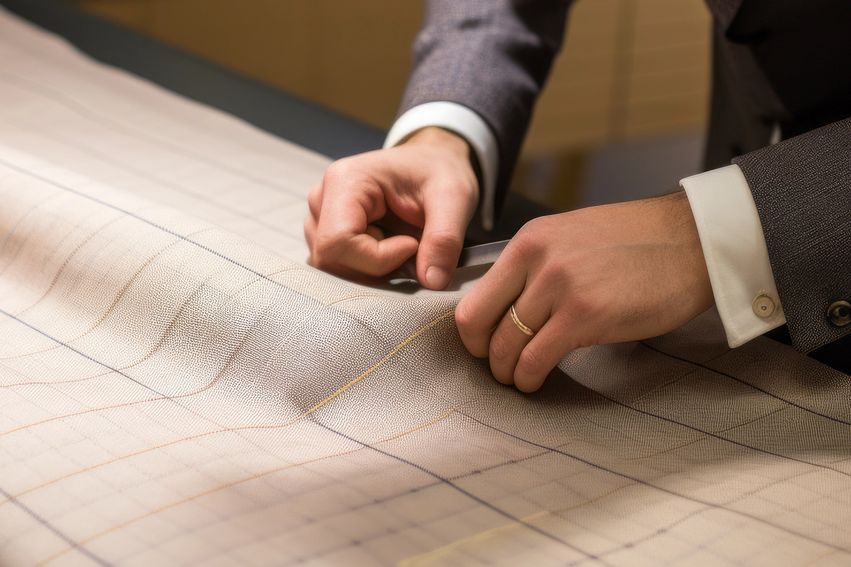 Drawing fashion designer